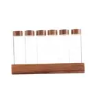Coffee Bean Tubes with Lids Coffee Bean Dispenser Food Storage Container Multi