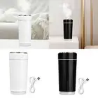 Car Humidifier with Night Light Desktop Humidifier for Desktop SPA Baby Room