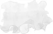 [Ipetboom] Detachable Ruffle Shawl Collar for Women Elegant High Turtleneck White Costume Accessory Versatile for Tea Parties Office and Casual Outings Stylish and Warm Sweater Collar