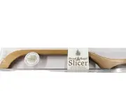 Bread & Bagel Slicer Out Of The Woods Of Oregon Maple Wood Kitchen Knife NEW NIB