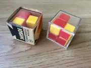 Rare Vintage Soviet Mini Puzzle Logical Gamecube" USSR toy 1980's
