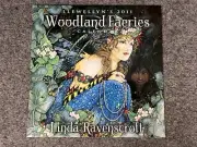 Linda Ravenscroft “Woodland Faeries” 2011 Unused Calendar W/ 12 Fairy Art Prints