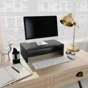 vidaXL Monitor Stand Black 42x24x13 cm Engineered Wood BMG