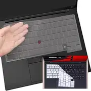 4 PCS Keyboard Cover Compatible with Lenovo Thinkpad X1 Carbon Gen 12 2024 14-inch Gaming Laptop Silicone TPU Keyboard Protector Skin (2High Transparency+2White)