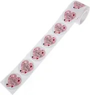 SHINEOFI 1 Roll Happy Mother's Day Stickers of Beautiful Labels for Cards and Decorations Express Your Love with Easy Peel Stick Seal Stickers