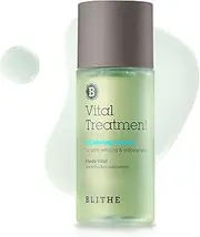Blithe Korean Skin Care Products 6 Leaves Clear Essence for Rosacea & Redness Relief, BHA Toner Cooling Moisturizer for Face, Blackhead Treatment, Evening Primrose Wintergreen Green Tea 1.83 Oz