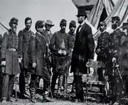 ABRAHAM LINCOLN CIVIL WAR IMAGE HOME DECOR COMPUTER MOUSE PAD 9 X 7