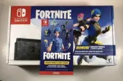 (DONT ASK ME TO SELL YOU THE CODE) Fortnite WILDCAT Nintendo Switch Console