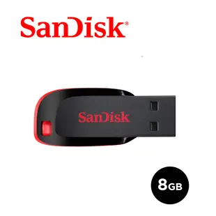 SanDisk Cruzer Blade CZ50 USB 隨身碟 8GB (公司貨) 10入