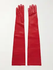 [The Row] The Row - Simon Leather Gloves - Red - S S Red