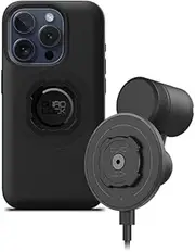 Quad Lock Vent Car Phone Holder Kit with MAG Wireless Charging Head V2 and MAG Phone Case for iPhone 15 Pro