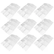 50 Pcs Disposable Garment Bag Magnetic Vent Suit Cover Garment Cover Miss