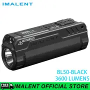 IMALENT BL50 3600 Lumens EDC Keyring LED Flashlight Compact Keychain Torch BLACK