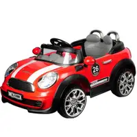 在飛比找樂天市場購物網優惠-寶貝樂 mini附遙控兒童電動車-紅色(BTRTD1688R