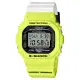 【CASIO 卡西歐】TEAMG-SHOCK黃白撞色超吸睛錶-閃電黃色(DW-5600TGA-9)