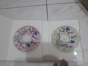 2片合售 動畫 MOMO歡樂谷 1 快樂BABY加油 CD+DVD DVD專輯 二手 A47