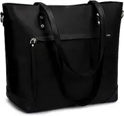 [S-ZONE] Vintage Genuine Leather Shoulder Bag Work Totes for Women Purse Handbag with Back