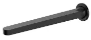 Methven SOFT SQUARE BATH SPOUT 300mm Flush Mounted Aerator MATTE BLACK