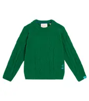 [Scotch & Soda Kids] Scotch & Soda Kids Cable-knit sweater Y 14 green