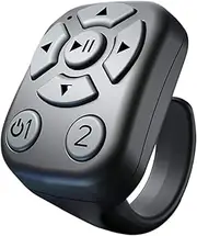 Camera Video Recording Remote - Remote Control Presentation Clicker | Camera Shutter Smart Ring, Camera Video Recording Remote Wireless E-Reader Controller for Home Sports Travel
