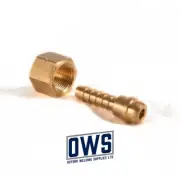 3/8 BSP RH Nut with 3/16 Tail regulators and gas gear Oxygen / Argon / Nitrogen