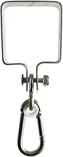 Heavy Duty Swing Hangers - Alloy Swing Hardware | Suspension Clamp, Silent Hanger for Ceiling Chair Hammock Tree Playground Pergola Outdoor Relaxation