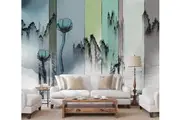 3D Ink Painting Lotus Seed 539 Wall Murals Wallpaper Murals Self-adhesive Vinyl