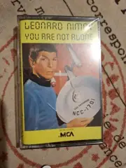 Star Trek Leonard Nimoy You Are Not Alone Cassette Tape. Still In Wrapper.
