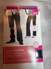 Mediven lot of 6 Motion Compression Socks Black Size large 16-20 Calf