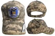 United States Air Force Emblem ACU Digital Camo Adjustable Embroidered Cap Hat
