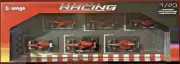 1:43 Scale Die Cast Metal 6 Cars Pack Set Bburago Ferrari Racing Formula 1 F1NEW