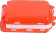 Anneome Medicine Organizer Box Multi-grid Pill Organizer Case Container Exquisite Pp Material Craftsmanship