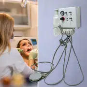 Portable Dental Turbine Unit Air Compressor with Triplex Syringe 4 Holes Set Kit