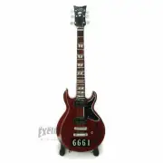 Miniature Guitar Avanged Sevenfold Schecter 6661 Red