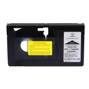 VHS to VHSC Tape Converter Player VHS-C Tapes Cassette VCR Motorized Adapter