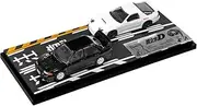 MODELER'S 1/64 Initial D Set Vol. 17 Kyoichi Sudo Lancer Evolution III & Ryosuke Takahashi RX-7 (FC3S) Finished Product