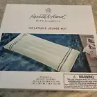 Hearth & Hand Magnolia Inflatable Lounge Mat Pool Float New