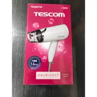 在飛比找蝦皮購物優惠-TESCOM TID292TW 大風量負離子吹風機 白色 1