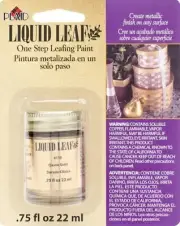 Liquid Leaf One-Step Leafing Paint Metallic Finish .75oz Classic Gold