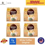 4 x Nescafe White Coffee Original (15 Sticks x 33g) + DHL EXPRESS SHIPPING