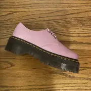 DR MARTENS 1461 QUAD II SHOE Womens Size 5 LiLAC 3 EYE PLATFORM 30612 Purple NWT