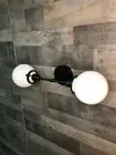 Wall Sconce Matte Black Mid Century Modern Industrial Bathroom Lights Warm Globe