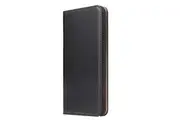 For iPhone XR Case Leather Flip Wallet Folio Protective Cover with Stand Black