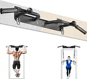 Wall Mounted Pull Up Bar - Heavy Duty Chin Up Bar, Strength Training, Outdoor Pull-Up Bar for Garage, Joist, Wall Mount - Multifunctional Fitness Bar,Supports up to 600 Lbs