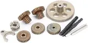 RCAWD FCX24 Transmission Gears & Gearbox Axle Kit for FMS 1/24 FCX24 Series 1/18 FCX18 LC80 Upgrades Part