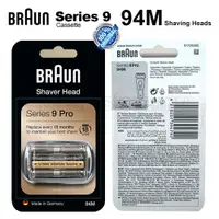 在飛比找蝦皮購物優惠-Braun 94M 電動剃須刀配件:系列 9 頭配件:適用於