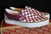 New VANS Classic Slip-O Color Theory Checkerboard Women 9 / Men 7.5 - BNIB