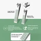 Pedicure & Manicure Tool Kit Portable Nail Clippers Set With Nail File Tri 5
