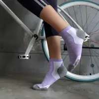 在飛比找momo購物網優惠-【aPure】PureSocks除臭襪多功科技運動襪(紫)