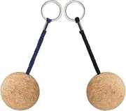 TOYANDONA 2pcs Floating Keychain with Cork Ball for Water Sports Durable Keyring for Boating Kayaking Beach Activities Versatile Use for DIY Projects and Decoration